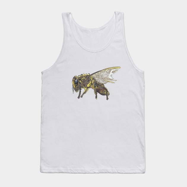 Save The Bees Tank Top by Visual Intrigue